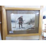 FRAMED FISHING PRINT