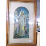 FRAMED RELIGIOUS PRINT