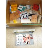 LARGE BOX OF ASSORTED SLIDES, NEGATIVES & PICTURES