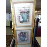 PAIR OF FRAMED, SIGNED,J CORNHAM PRINTS