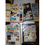 COLLECTION OF MATCHBOOK COVER & POSTAGE STAMPS