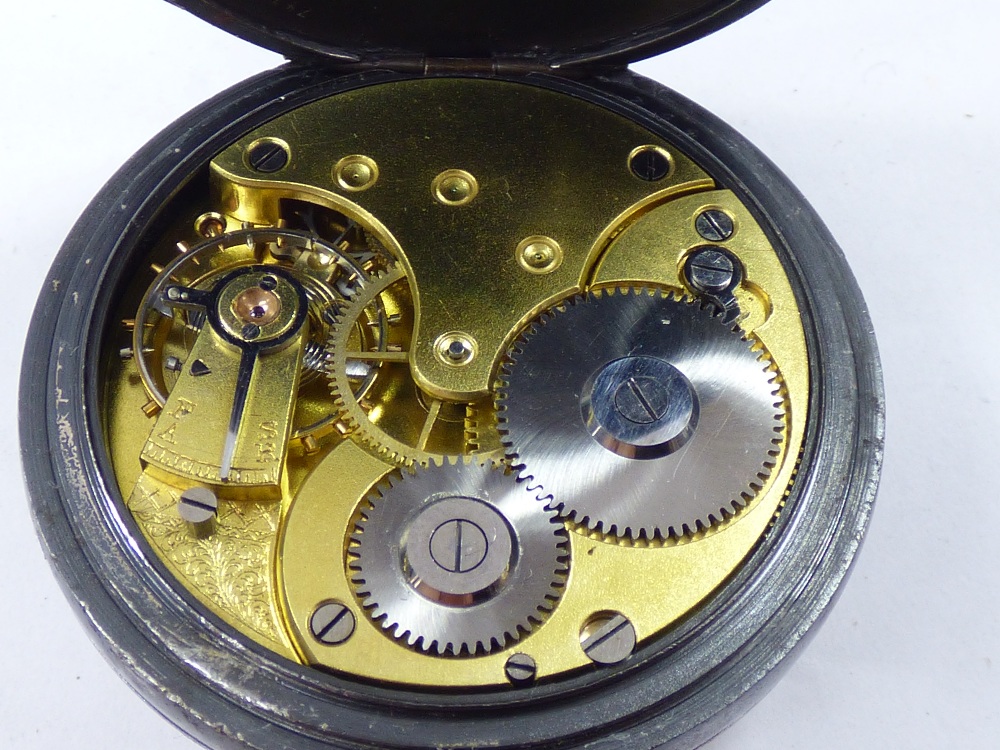 OMEGA POCKET WATCH 1717364 WITH HALL MARK SILVER ALBERT CHAIN & FOBS - Image 10 of 11