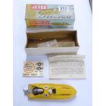 VINTAGE JETEX SPEED BOAT IN ORIGINAL BOX