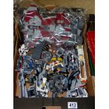 BOX OF MECCANO INCLUDING STAR WARS