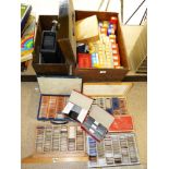 LEITZ CASED PROJECTION + LARGE QUANTITY OF SLIDES