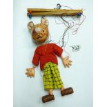 RUPERT BEAR PUPPET