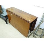 DROP LEAF TABLE WITH ORIGINAL CASTORS