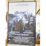 OFFICIAL MOVIE MERCHANDISE FRAMED & GLAZED POSTER 'THE BLUES BROTHERS'