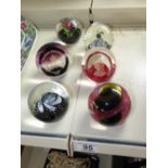 6 CAITHNESS PAPERWEIGHTS