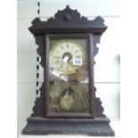 SETH THOMAS WOODEN CASED MANTLE CLOCK 55CMS