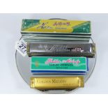 2 X CHINESE HARMONICAS