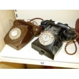 2 X VINTAGE TELEPHONES