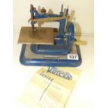 VULCAN SEWING MACHINE & INSTRUCTIONS