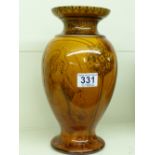 LATE VICTORIAN DOULTON BURSLEM VASE IMPRESSED MARK 1834