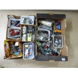 BOX OF DIE CAST MODELS INCLUDING DINKY