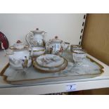 ORIENTAL TEA SERVICE A/F