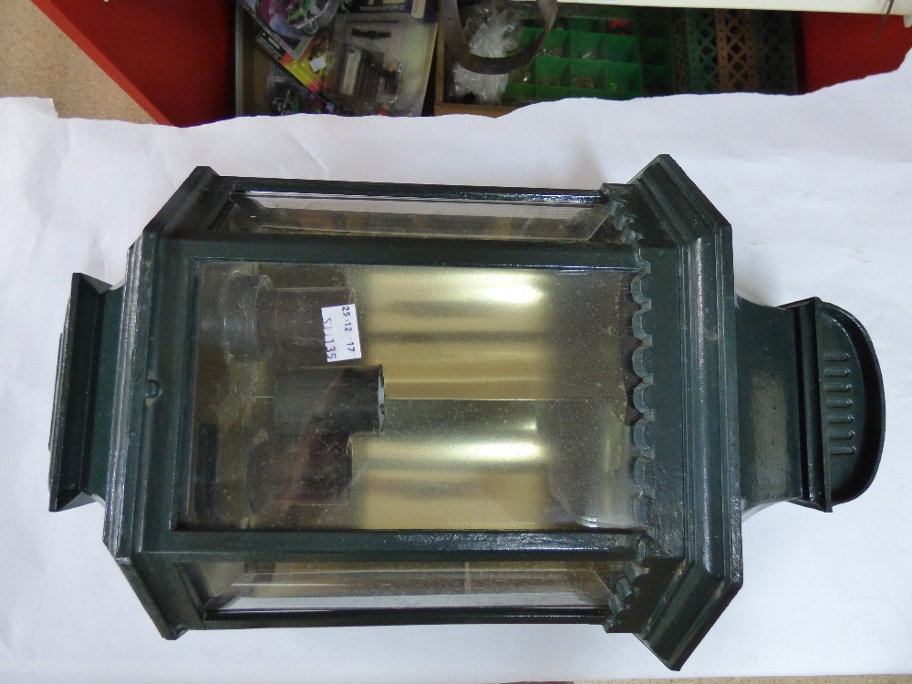 2 X METAL OUT DOOR WALL LIGHTS - Image 2 of 3