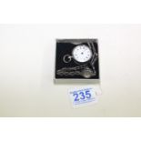 935 SILVER LADIES FOB WATCH + LADIES 925 SILVER & MARCASITE COCKTAIL WATCH