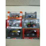 COLLECTION OF BOXED UNIVERSAL HOBBIES DIE CAST AGRICULTURAL MODEL VEHICLES