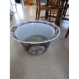 LARGE ORIENTAL STYLE PLANTER