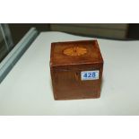 INLAID TEA CADDY