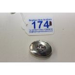 925 SILVER PILL BOX