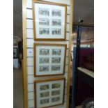 3 FRAMED & GLAZED MILITARY PICTURE COLLECTIONS