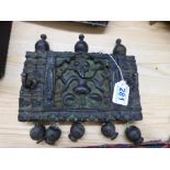 CARVED WOODEN WALL HANGING