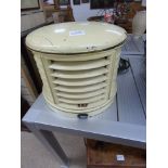 VINTAGE INDUSTRIAL HMV H C 6 B FAN HEATER