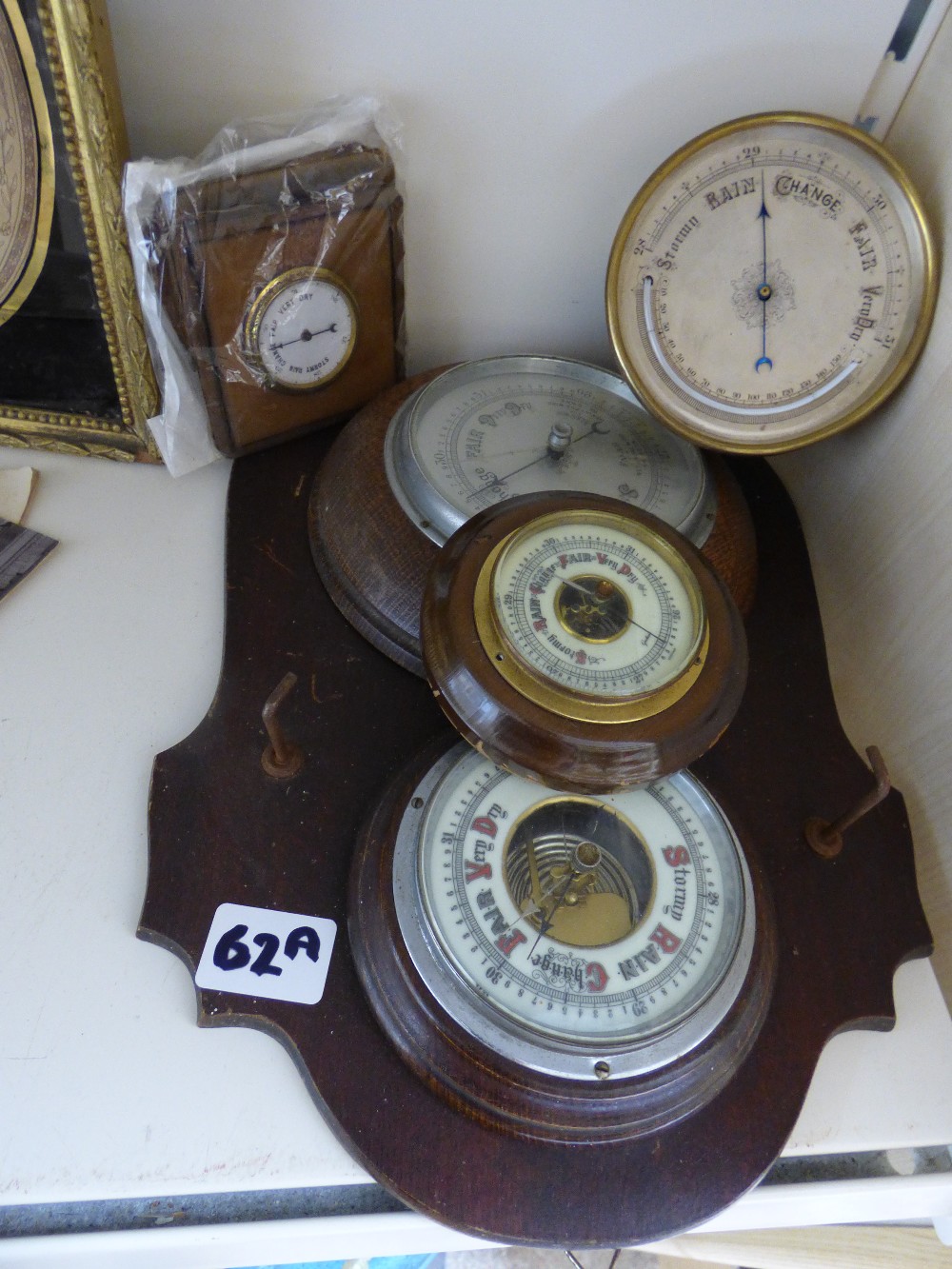 COLLECTION OF VINTAGE BAROMETERS