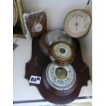 COLLECTION OF VINTAGE BAROMETERS