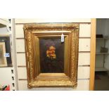 FRAMED OIL ON CANVAS 'A JOLLY OLD TAR' J. JOHNSON 1893 43 X 35 CMS