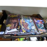 COLLECTION OF COMICS INCLUDING MARVEL