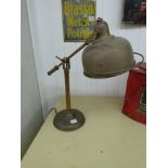 BRASS ANGLEPOISE LAMP