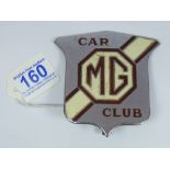 MG CAR CLUB BADGE