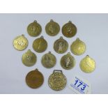 QUANTITY OF OLYMPIC GAMES COMMEMORATIVE MEDALIONS & OTHERS