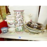 QUANTITY OF ASSORTED CERAMICS INCLUDING ROYAL WINT