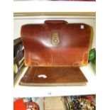 LEATHER ATTACHE CASE & LEATHER PHOTOGRAPH ALBUM