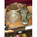 MIXED METAL WARE INCLUDING PEWTER