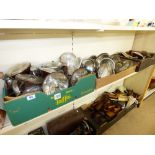 QUANTITY OF VINTAGE / CLASSIC CAR HEADLAMPS & OTHERS