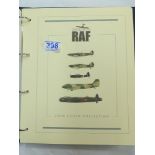 WESTMINSTER HISTORY OF THE RAF, COIN COVER COLLECTION