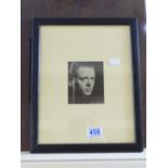 SIGNED RICHARD ATTENBOROUGH FRAMED PHOTOGRAPH FROM 1964 H 33CM X W 27CM