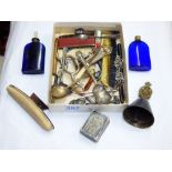 BOX OF CURIOS INCLUDING BIBA PLAYING CARDS & CORKSCREWS