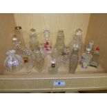 COLLECTION OF PERFUME BOTTLES