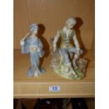 2 X CERAMIC FIGURES INCLUDING TENORA