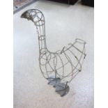FRAMEWORK IN THE SHAPE OF A GOOSE