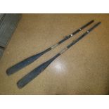 PAIR OF VINTAGE OARS