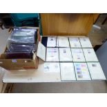 LARGE LOCOMOTIVE STAMP COLLECTION INCLUDING PROOF STAMPS IN ALBUMS