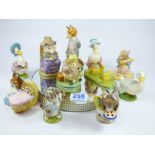 10 X BESWICK, BEATRIX POTTER FIGURES