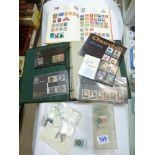 QUANTITY OF STAMPS & BOOKS